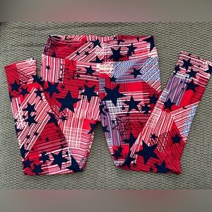 Stars & Stripes LuLaRoe Leggings. Tall & Curvy Buttery Soft.